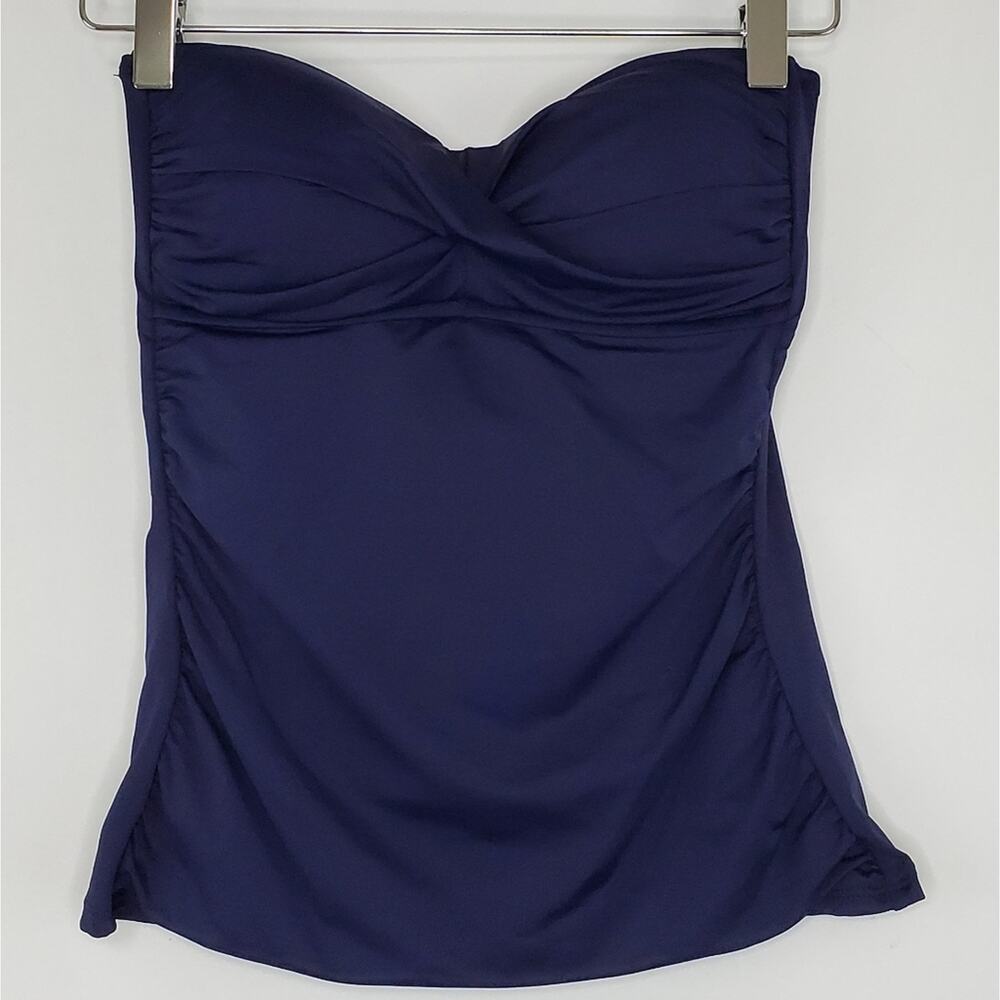 Anne Cole Twisted Bandeau Tankini Top